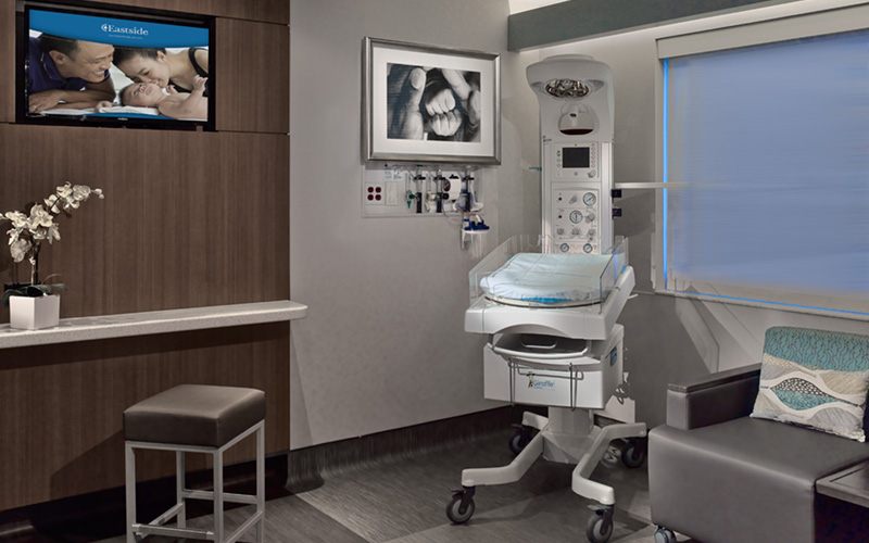 Hollandsworth Construction › Projects: Eastside Medical - Women's Center Lobby