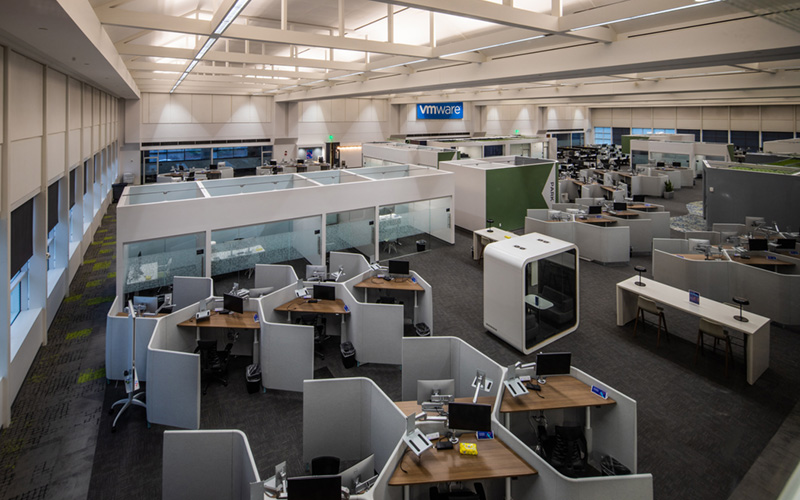 Hollandsworth Construction Projects: VMWare / Trade Floor